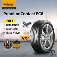Continental PremiumContact PC6 R19 275/35 SSR * 245/40 SSR * 235/40 VOL SIL(with installation)