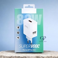 GLX - Oppo Reno 8Pro 5G 80w Fast Charging Adapter Charger | Oppo 80w Charger Head | Oppo 80w Adapter