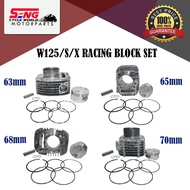 W125 / WAVE 125 S / WAVE125 X RACING BLOCK SET-63 / 65 / 68/ 70 MM-LEO