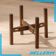 [Hellery1] Adjustable Plant Stand Solid Wood Item Stand for Indoor Outdoor Home Balcony