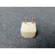 3-pin to 2-pin copper core adapter
