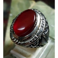 Yemen Akhmar - Agate Ring