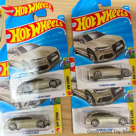 2026H Hot Wheels Cars Toys 17 AUDI RS6 AVANT Audi RS6 Travel Edition Model Diecast Collect Car Holid