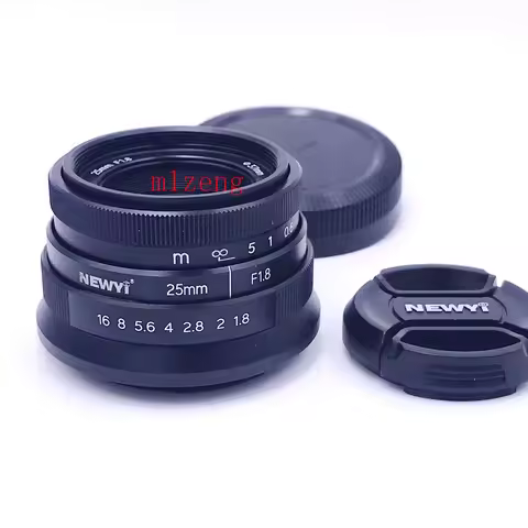 25mm II F1.8 Movie Manual Focus APS-C Lens for Sony e mount a6700 a6000 a7r2 fuji xe4 xs20 panasonic