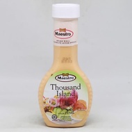 [oddsolshop] pekanbaru/Maestro Thousand Island Salad Dressing 237 Seasoning Cooking Sauce Food Sauce