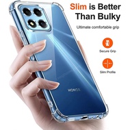 Casing for Honor X8 X8a 5G 2023 Phone Case Transparent Air-bag Shockproof Soft Silicone Protect Back Cover for X 8A HonorX8a X 8 HonorX8