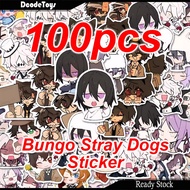 Bungo Stray Dogs Sticker Atsushi Nakajima Chuya Nakahara Osamu Dazai Doppo Kunikida Naomi Tanizaki l