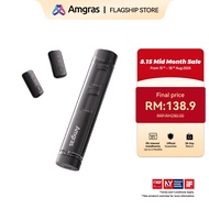 Amgras SoundLink Pro Magnetic Clip-on Mini Microphone 3-in-1 Desktop Mic with AI Noise for Android/i