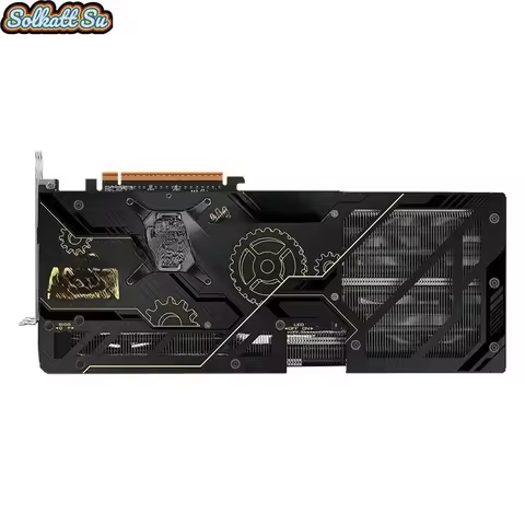 Solkatt Su,,9070XT 16G Taiji desktop assembly computer graphics card AI rendering e-sports game box 