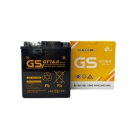 Bình Ắc Quy Khô Hiệu GS (GT7A-H) 12V-7Ah cho xe máy Honda SH Ý DYLAN @ PS Lead cũ Vespa mới Piaggio 