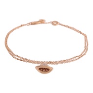 BVLGARI 18K玫瑰金Divas' Dream Bracelet鑽石手鏈