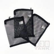 N30 TANK PREMIUM BLACK ZIP BAG MEDIUM 1 PIECE (23cmX30cm) (N0024)