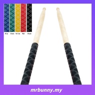 【MRBUNNY】2Pcs Drum Stick Grips Drumsticks Anti-slip Sweat Absorbed Grip for 7A 5A 5B 7B