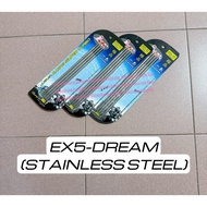 EX5 DREAM CLASS WAVE100 IKK RACING BLOCK STUD - LONG (Stainless Steel) # steel tiang blok racing hon