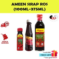 [Ameen] Sirap Ros / Syrup Rose Flavour [ 100ml / 200ml / 375ml ]【Harga Borong】[SHIP WITHIN 24 HOURS]