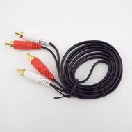 Cable 2 RCA To 2 RCA [cerlang] Cable 2 RCA - 2 RCA Aux Audio Speaker / Cable 2 RCA