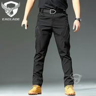 Eaglade กางเกงสินค้าที่มีกลยุทธ์สำหรับผู้ชาย Ix9ใน A01สีเทา