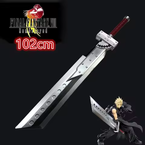 1:1 Cosplay Zack Fair Sword Final Fantasy 7 VII Sword Cloud Strife Buster 6th Game Remake Safety PU 