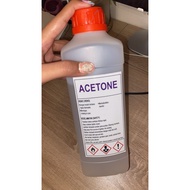 Acetone / Acrylic ,Super Glue, Paint, Gel polish remover / Nail Polish remover (500ml / 1 litre)