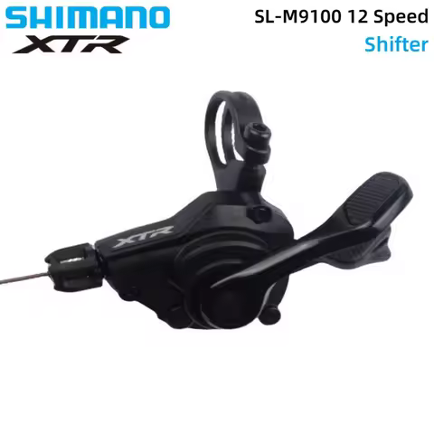 SHIMANO XTR M9100 Shifter SL-M9100 left 2S SL-M9100-R 12S Right Rapisfire With Clamp Ring For MTB Fi