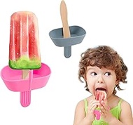 Popsicle Molds for Toddlers, Silicone Popsicle Molds for Kids, Popsicles Molds, Reusable Mess Free Ice Pop Stick Holder, Toddler Popsicle Mold, Silicone Popsicle Molds for Kids Toddlers Baby