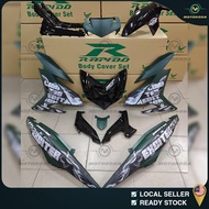 Rapido Cover Set Assembly Y15ZR V1/V2 EXCITER Limited Edition(Sticker Tanam)