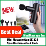 Mini Fascial Massage Gun Relax SK-328 Massage Gun Small And Lightweight Type-C Rechargeable