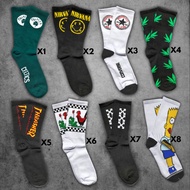 Oldschool Skate Socks (Choose Your Own Pattern) Mohaki Official Shop Stokin Lelaki Stokin Tebal Stok