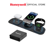Honeywell Zest Wireless 3 in 1 Foldable Charger QC 3.0 สำหรับ AirPods iWatch และ iPhone DC 5V/2A 9V/