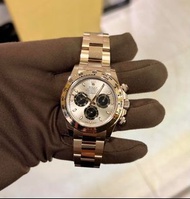全新 ROLEX 勞力士 迪通拿 DAYTONA 116505-0016 Sundust 日亮金