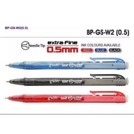 g'soft Gsoft W2 BP-GS-W2 0.5mm 0.7mm 1.0mm FINE BALL PEN MIX COLOURS 
