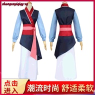 Ready StockPlus Size Kid Adult Women Disney Movie Mulan Traditional Kimono Dress For Kids Girl Cloth