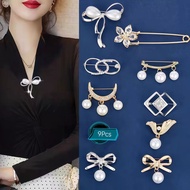 Women's Brooch Pin Waist Cincher Clip for Pants and Dresses Anti-exposure Fixing
