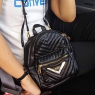 Victoria secret black mini bagpack