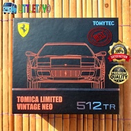 MERAH TOMICA LIMITED ITEMS VINTAGE TLV NEO FERRARI 512 TR 512TR RED - ORIGINAL SAFE PACKING