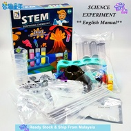 Science Experiment Kit Includes 14 in 1 Science Lab Chemical Practice Volcanic Eruption Science Expe