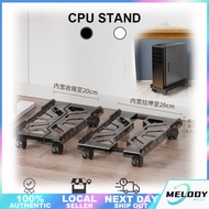 ⭐SG Stock⭐Cpu Stand-Adjustable Cpu Roller Stand With Wheels For Computer Pc Case-Pc Stand/Cpu Roller