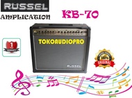 PROMO- AMPLI KEYBOARD RUSSEL KB70 12 INCH - twostore9