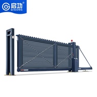 Industrial Electric Gate Automatic Aluminium Driveway Gates Cantilever Sliding Gate with Invisible H