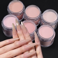 6Colors Nude/Pink Nail Art Acrylic Powder Net.7g*6Jars For French Nails Extension 3D Tips Carving Di