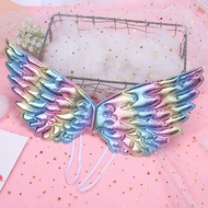 NNJXD Kids Unicorn Costume Gold Silver Unicorn Wings For Kids Girl Wings Halloween Cosplay
