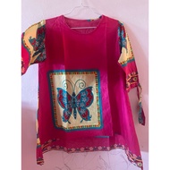 PRELOVED!!!Beautiful Women's Tops/ Elegant Women's Tops Women's Batik Tops Trendy Women's Tops