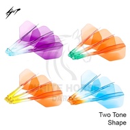 Caliburn Darts Sup Flights - Two Tone - Integrated Flights [Shape]