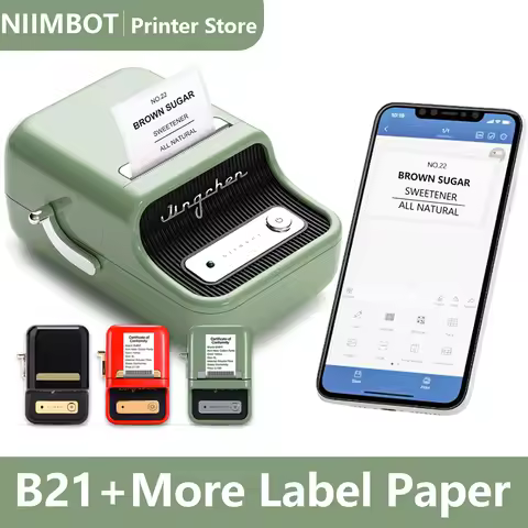 Niimbot Label For B1/B21/B3S Mini Portable Thermal Printer Self-adhesive Label Printer For Stickers 