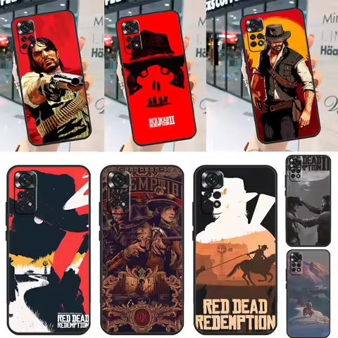 Red Dead Redemption 2 Case For Xiaomi Redmi Note 10 8 9 11 12 Pro 12 Turbo 9S 10S 11S 12S Redmi 9C 1