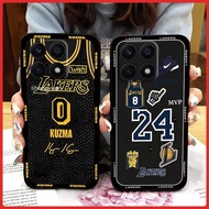 Casing For Honor X8A 4G Cartoon Silicone Aesthetics Soft Phone Case TPU NO.24 0 Basketball star NBA 