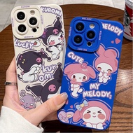 【SOAR iPhone Case】Melody Kuromi iPhone Case iPhone 14 iPhone 13 Promax Xs/xr Cute Silicone Shock-proof iPhone Casing