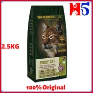 WILDERNESS LEGEND Super Premium Fussy Cat 2.5KG Dry Cat Food/ Makanan Kucing/ Pet Food