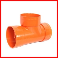 ♨ ▩ ☩ PVC ORANGE FITTINGS FOR SIZE 6 INCHES PVC PIPE | S600