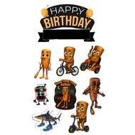 TUNG-TUNG SAHUR Anomali Tung Sahur Topper/ Viral Anomali Topper/ Custom Nameable/